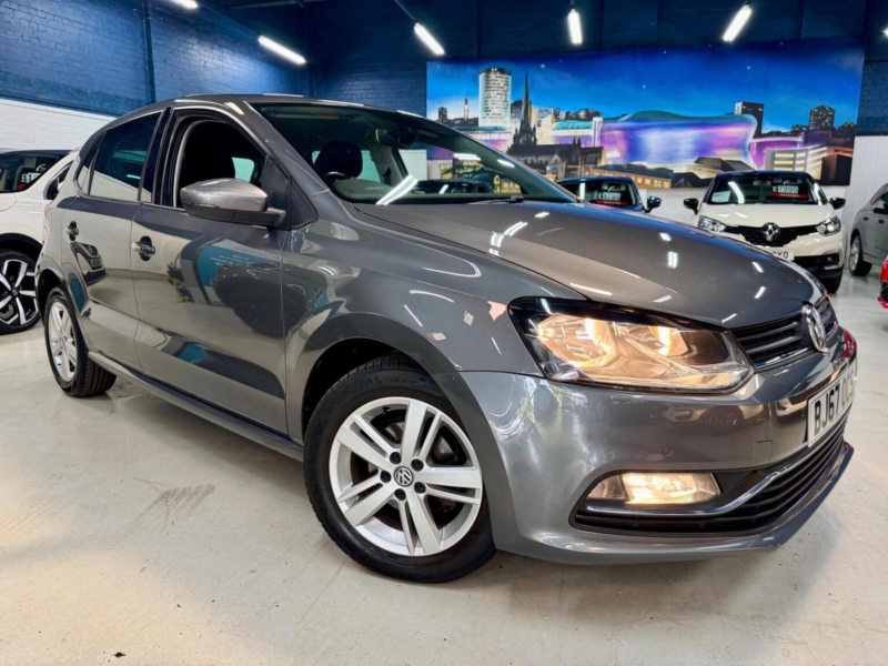 2017 Volkswagen Polo 1.2 Tsi Match Edition Euro 6 (s/s) 5dr in Grey — image 1