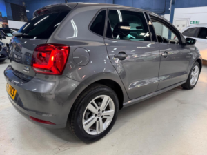 2017 Volkswagen Polo 1.2 Tsi Match Edition Euro 6 (s/s) 5dr in Grey — image 4
