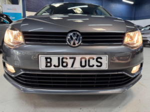 2017 Volkswagen Polo 1.2 Tsi Match Edition Euro 6 (s/s) 5dr in Grey — image 5