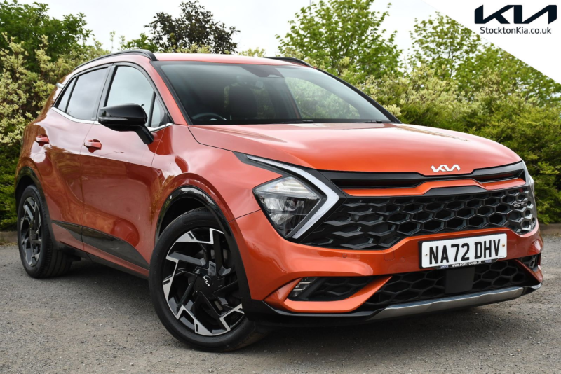2022 Kia Sportage 1.6 T-Gdi Gt-Line SUV 5dr Petrol Manual Euro 6 (s/s) (148 Bhp) in Orange — image 1