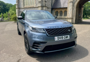 2019 Land Rover Range Rover Velar 2.0 P250 R-Dynamic Auto 4WD Euro 6 (s/s) 5dr in Blue — image 5