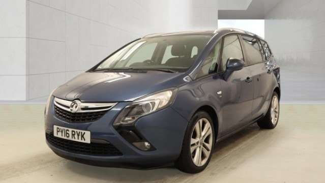 2016 Vauxhall Zafira Tourer 2.0 Cdti Sri Diesel 7 Seater Blue 5dr 10 Stamps in Blue — image 1