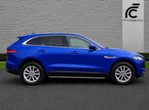 2017 Jaguar F-Pace 2.0 D180 Prestige Auto AWD Euro 6 (s/s) 5dr in Blue — image 4
