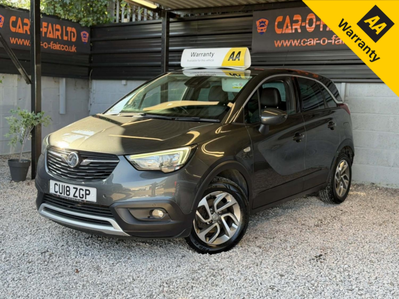 2018 Vauxhall Crossland X 1.6 Turbo D Tech Line Nav in Grey — image 1