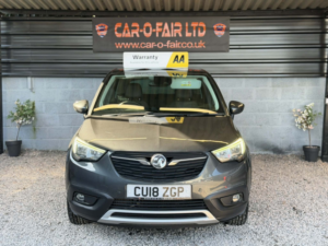 2018 Vauxhall Crossland X 1.6 Turbo D Tech Line Nav in Grey — image 2
