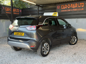 2018 Vauxhall Crossland X 1.6 Turbo D Tech Line Nav in Grey — image 4