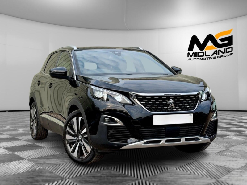 2020 Peugeot 3008 1.2 Puretech Gt Line Premium Eat Euro 6 (s/s) 5dr in Black — image 1