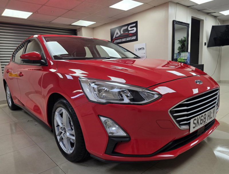 2018 Ford Focus 1.0t Ecoboost Zetec Hatchback 5dr Petrol Manual Euro 6 (s/s) (100 Ps) in Red — image 1