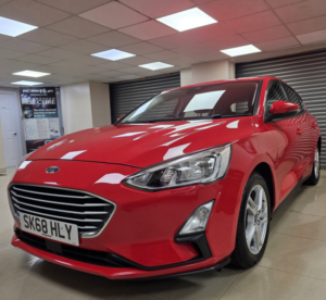 2018 Ford Focus 1.0t Ecoboost Zetec Hatchback 5dr Petrol Manual Euro 6 (s/s) (100 Ps) in Red — image 2
