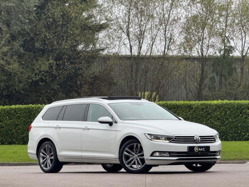 2018 Volkswagen Passat 1.6 Tdi Gt DSG Euro 6 (s/s) 5dr in White — image 1