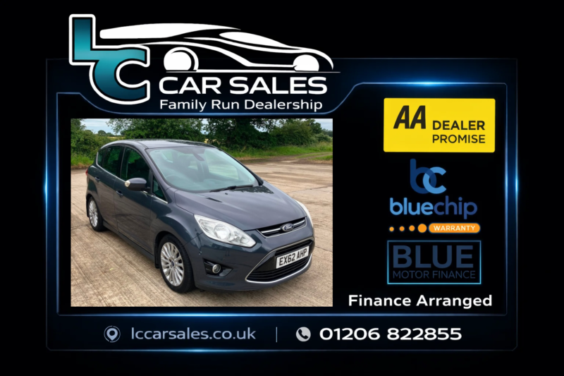2012 Ford C-Max 2.0 Tdci Titanium Automatic in Blue — image 1
