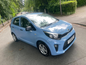 2018 Kia Picanto 1.0 1 Euro 6 5dr in Blue — image 2