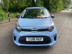 2018 Kia Picanto 1.0 1 Euro 6 5dr in Blue — image 3