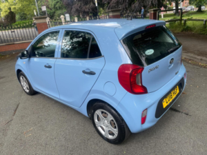 2018 Kia Picanto 1.0 1 Euro 6 5dr in Blue — image 6