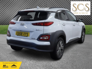 2019 Hyundai Kona Kona Ev Prem Se 64kwh in White — image 4