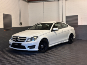 2013 Mercedes-Benz C Class 2.1 C220 Cdi Blueefficiency Amg Sport Coupe 2dr Diesel G-Tronic+ Euro 5 (s/s) (170 Ps) in White — image 2