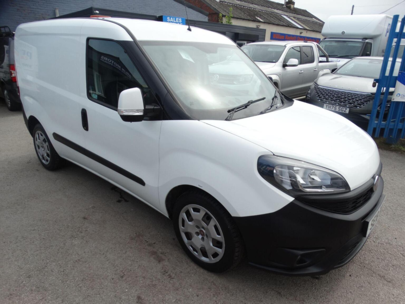 2018 Fiat Doblo 1.3 Multijetii Sx L1 H1 Euro 6 5dr in White — image 1