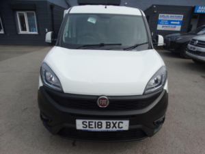 2018 Fiat Doblo 1.3 Multijetii Sx L1 H1 Euro 6 5dr in White — image 2