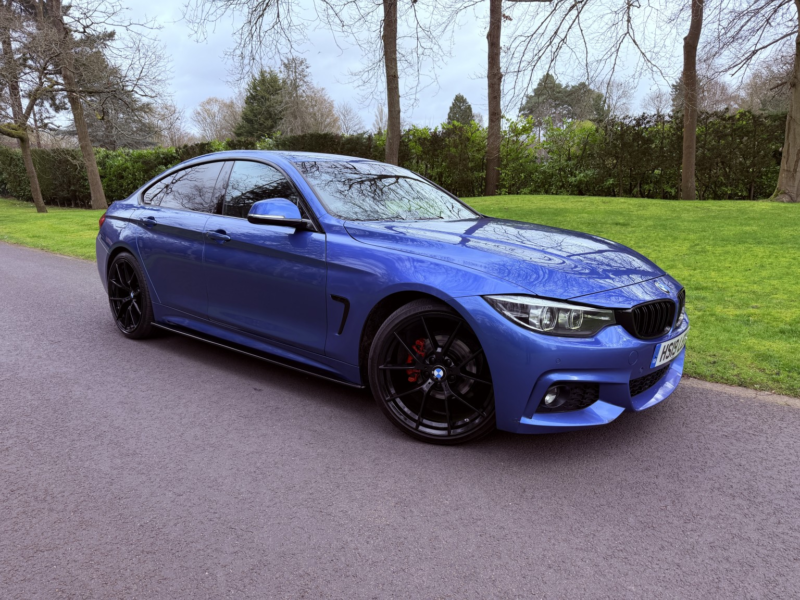 2019 BMW 4 Series Gran Coupe 2.0 420i M Sport Gran Coupe in Blue — image 1