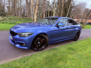 2019 BMW 4 Series Gran Coupe 2.0 420i M Sport Gran Coupe in Blue — image 3