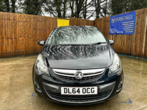 2014 Vauxhall Corsa 1.2 16v Design Euro 5 3dr (a/c) in Black — image 2