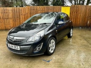 2014 Vauxhall Corsa 1.2 16v Design Euro 5 3dr (a/c) in Black — image 3