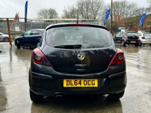 2014 Vauxhall Corsa 1.2 16v Design Euro 5 3dr (a/c) in Black — image 6