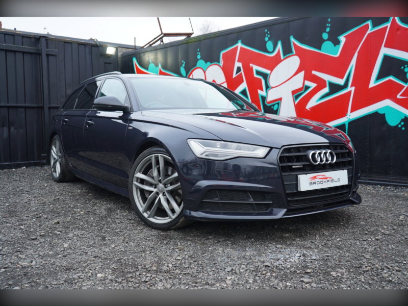 2018 Audi A6 Avant 3.0 Bitdi 320ps Quattro Black Edition Tiptronic in Blue — image 1
