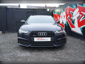 2018 Audi A6 Avant 3.0 Bitdi 320ps Quattro Black Edition Tiptronic in Blue — image 4