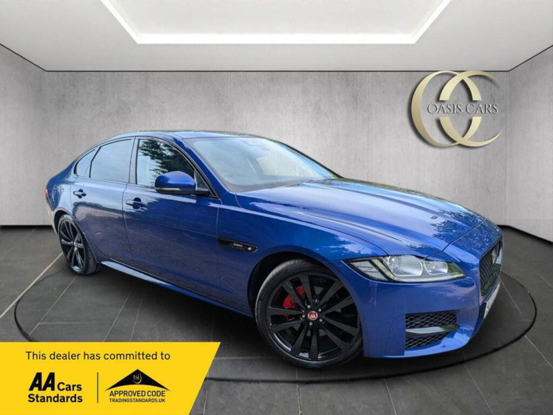 2018 Jaguar Xf 2.0d R-Sport Auto Euro 6 (s/s) 4dr in Blue — image 1