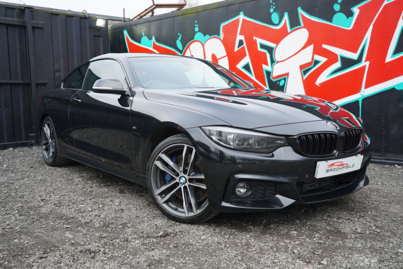 2018 BMW 4 Series 3.0 430d M Sport Coupe 2dr Diesel Auto Xdrive Euro 6 (s/s) (258 Ps) in Black — image 1