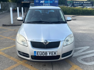 2008 Skoda Fabia 1.9 Tdi Pure Drive 2 5dr in Silver — image 3