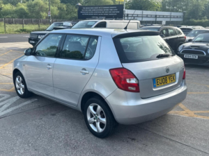 2008 Skoda Fabia 1.9 Tdi Pure Drive 2 5dr in Silver — image 4
