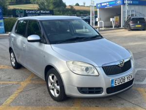 2008 Skoda Fabia 1.9 Tdi Pure Drive 2 5dr in Silver — image 5