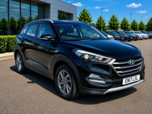 2017 Hyundai Tucson 1.7 Crdi Blue Drive Se Nav Euro 6 (s/s) 5dr in Black — image 3