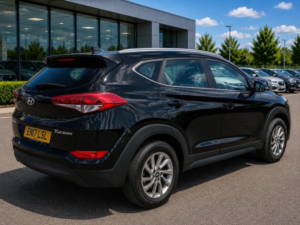 2017 Hyundai Tucson 1.7 Crdi Blue Drive Se Nav Euro 6 (s/s) 5dr in Black — image 4