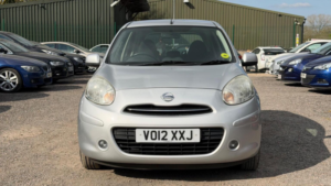 2012 Nissan Micra 1.2 Dig-S Acenta Euro 5 (s/s) 5dr in Silver — image 2