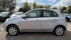 2012 Nissan Micra 1.2 Dig-S Acenta Euro 5 (s/s) 5dr in Silver — image 4