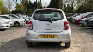 2012 Nissan Micra 1.2 Dig-S Acenta Euro 5 (s/s) 5dr in Silver — image 6