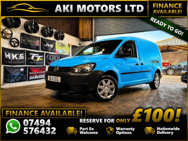 2011 Volkswagen Caddy Maxi 1.6 Tdi C20 Maxi Fwd 5dr in Blue — image 1