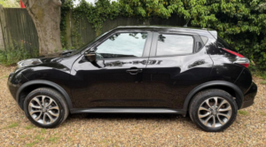 2017 Nissan Juke 1.6 Tekna Xtron Euro 6 5dr in Black — image 6