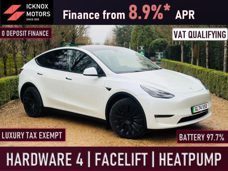 2024 Tesla Model Y (dual Motor) Long Range Auto 4wde 5dr in White — image 1