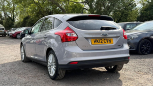 2012 Ford Focus 1.6 Tdci Zetec Euro 5 (s/s) 5dr in Silver — image 4