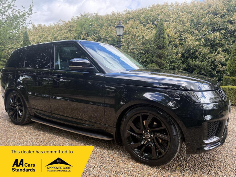 2020 Land Rover Range Rover Sport 3.0 Sd V6 Hse Dynamic Auto 4WD Euro 6 (s/s) 5dr in Black — image 1