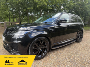 2020 Land Rover Range Rover Sport 3.0 Sd V6 Hse Dynamic Auto 4WD Euro 6 (s/s) 5dr in Black — image 5