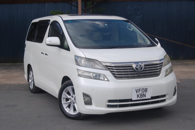 2008 Toyota Vellfire L Package Leather 3.5l 2WD in White — image 1