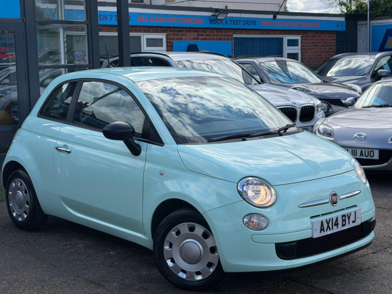 2014 Fiat 500 1.2 Pop Euro 6 (s/s) 3dr in Green — image 1