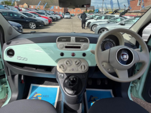 2014 Fiat 500 1.2 Pop Euro 6 (s/s) 3dr in Green — image 2