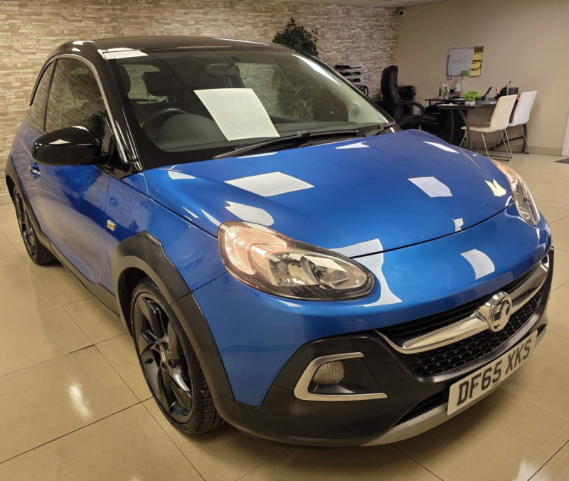 2015 Vauxhall Adam 1.4i Rocks Hatchback 3dr Petrol Manual Euro 6 (87 Ps) in Blue — image 1