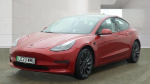 2023 Tesla Model 3 (dual Motor) Performance Saloon 4dr Electric Auto 4wde (performance Upgrade) (449 Bhp) in Red — image 3
